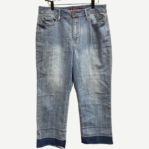 5/$20‎ STANDARDS & Practices Crop Release Hem Jean 32 - Picture 1 of 5